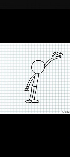 hand raise - animation practice #animation #stickman