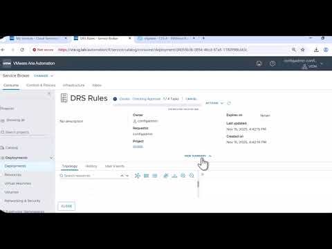 Automating Anti-Affinity Rule Management using vRA