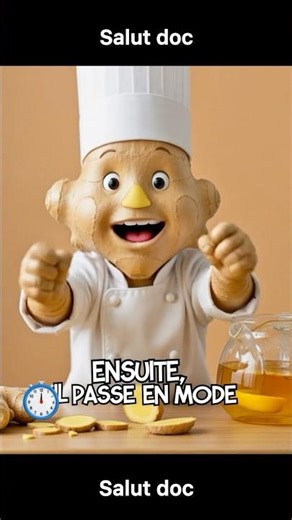Le thé au gingembre🫚 #santé #gingembre