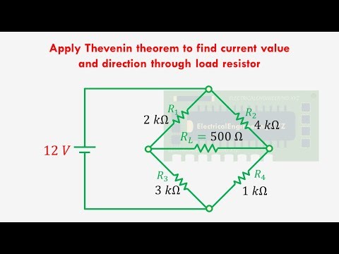 Thevenin Theorem Solved Example Problem 4