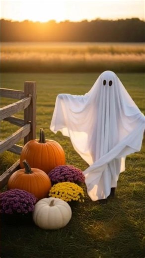 Dancing Ghost Welcomes Fall! 🍂 #LilBooThang #DreamScreenAI