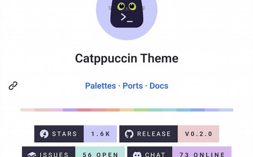 Catppuccin v0.2.0发布了！！我最喜欢的配色方案变得更好了