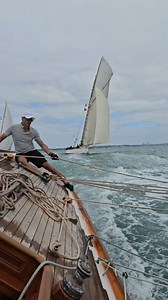 💦 #sailing #yachtlife #classicyacht | SAIL CHARTER