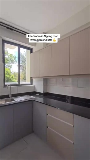 1 bedroom in Ngong road with gym and lifts 💪 Amenities include✅ - Elevators - Well equipped gym - Separate toilet and bathroom - Plugin internet access - In-built wardrobes. - Ample parking for tenants and visitors. - Children playground with a well-manicured garden - Backup generator - Electric fence for security - Cabro paved driveway #househuntinginnairobikenya #ishowspeedclipz #tiktokkenya🇰🇪