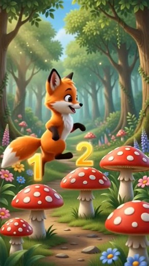 Luna the Little Fox and the Magic Forest of Wonders 🦊✨ | Magical Kids Storybook | Kids E-Book