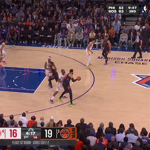 Their 39-pt victory also marks the largest home playoff win in Knicks franchise history, surpassing the previous record: +38 vs. BOS (May 16, 2025)