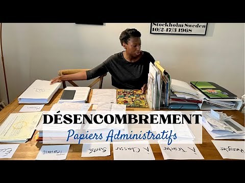 Organize my paper clutter - Minimalism Declutter
