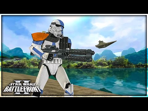 Star Wars Battlefront 2 Mods | End of the Republic Era | Kashyyyk (Triton Squad)