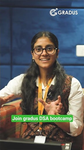 Build your skills with GRADUS #dsa #gradus #trending #ai #machinelearning #python #viralshorts