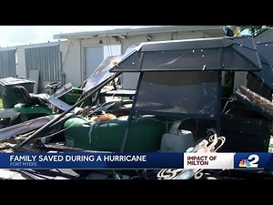NBC2 Exclusive: Fort Myers family survives tornado during Hurricane Milton