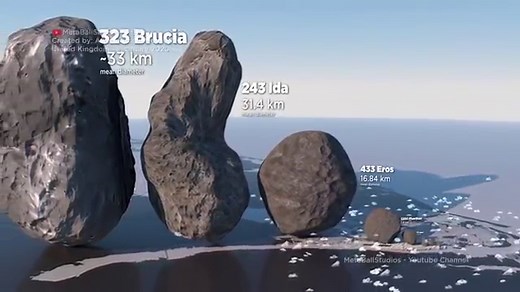 Terrifying Video Shows Just How Big Planet-Killer Asteroids Are [Watch]
