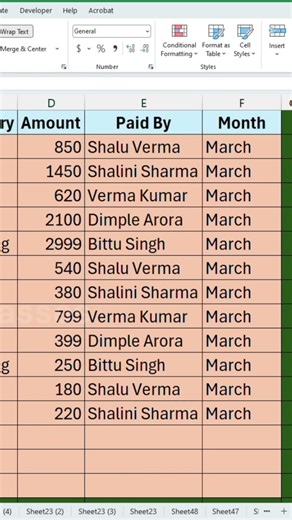 Create an Expense Tracker in Excel in 1 Minute