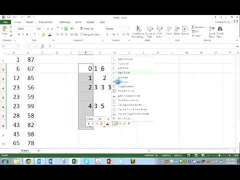 Put Numbers in Order using Excel