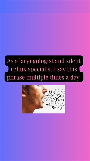 Inna A. Husain, MD | Definitely did not go to school for 10 years becoming a laryngologist to say this all day but here we are, making complex persistent... | Instagram