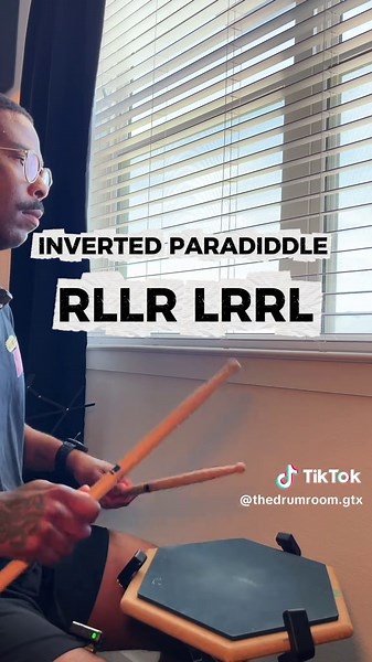 These are some of the best rudiments to practice splitting around the drum kit. They are the foundation for some of the coolest fills and they help you build that gospel chop fluidity. Practice these slow! I like to practice them back to back like this, sometimes even switching in and out between different ones out of order so my hands stay ready. If you play these better at a faster tempo, that’s a sign that you don’t have as much stick control as you think you do! Practice with me! #drums #dru