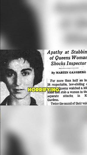 The Murder of Kitty Genovese: A Tragic Case That Sparked 911's Creation | Bystander Effect Explained