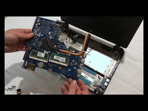HP 250 G3 Disassembly video 4K, upgrade RAM & SSD