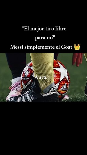 El mejor gol de tiro libre de Messi contra Liverpool