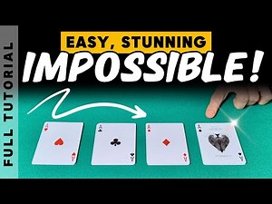 Aces Unleashed: Amazing Self-Working Card Trick Tutorial!
