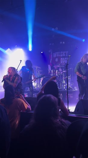 Ted Poley of Danger Danger last night at the Whisky! #hollywood #sunsetstrip #fyp #concerts #dangerdanger