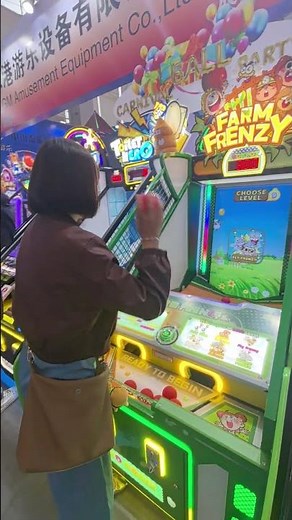 FARM FRENZY ARCADE GAME MACHINE - 🎉 Children’s Video Ball Smashing Game! 🎉