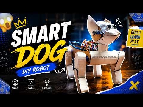 How to Build a SMART Arduino Robot Dog at Home 🐶⚡⚙️| Part 1|