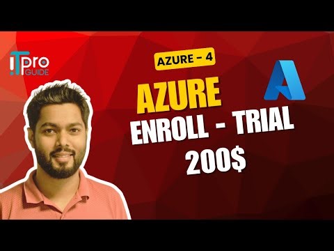 04 Microsoft Azure | Enroll for a 200$ Trial Account