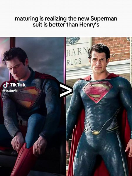 David Corenswet's Superman Suit Comparison and Evolution