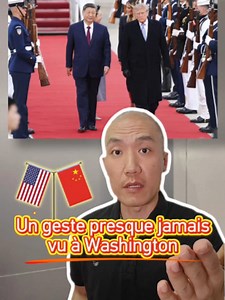 Trump accueille Xi Jinping au pied de l'avion : geste rare analysé