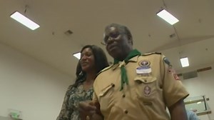 1.2K views · 29 reactions | At 75, Sam Jones finally earned the spot on the court of honor. He was denied it at age 15 – when a white scout leader told him since he was raised by a single mom in public housing, he wasn’t from a model home. | CBS Chicago | Facebook