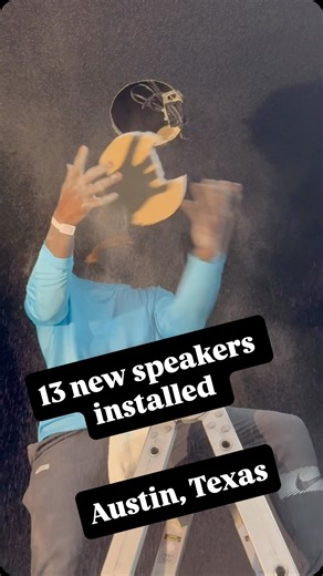 Xpress Tv Mounting on Instagram: "Went to Austin Texas to get 13 New Speakers Installed Around the house 😏 I had no idea someone quoted $23,000 until we were there doing the install. Hope y’all enjoy 😌 #fyp #explore #install #love #work"