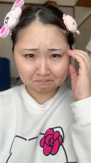 [Transformation] First "round face" makeup before and after of the new year 🌟 #shorts #sophistica...