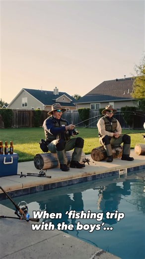 Some call it fishing. 🎣 We call it a Saturday by the pool. 😂💦 Hire a pro who knows the difference between a carp and a calcium deposit. #PoolProDirectory #poolhumor #poolservice #poolmaintenance #poollife #poolguys #algaeproblems #poolpros #funnyreel #fishing | Pool Pro Directory