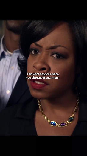 La reacción de una madre al ser desrespetada