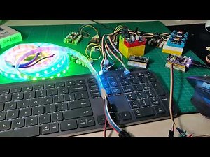 Episode 14: Driving WS2815 LED strips (12V, 300 pcs) with Maker Nano RP2040.