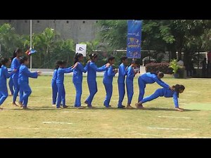 Yoga demonstration by TRIO Students during Sports Day 2018