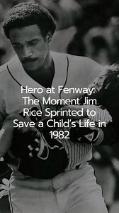 Hero at Fenway: The Moment Jim Rice Sprinted to Save a Child’s Life in 1982 On August 7, 1982, during a game at Boston's Fenway Park, Red Sox outfielder Jim Rice performed a remarkable act of heroism that went far beyond baseball. In the fourth inning, a foul ball struck four-year-old Jonathan Keane in the head, causing a severe injury. Recognizing the extreme urgency of the situation, Rice immediately reacted, leaping into the stands. He quickly picked up the severely injured boy and sprinted w