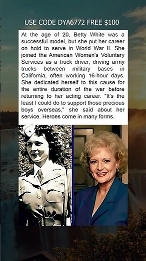 The True Story of Betty White: Serving in WWII at Just 20 Years Old