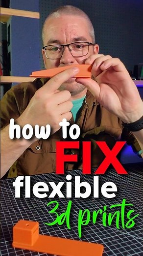 The Smart Way to Fix Flexible 3D Prints #3dprinting #tips