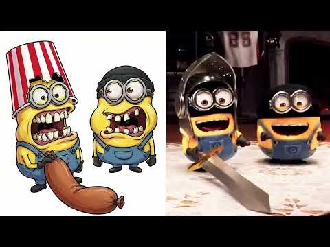 Despicable Me 4 Best Scenes Funny Drawing Memes