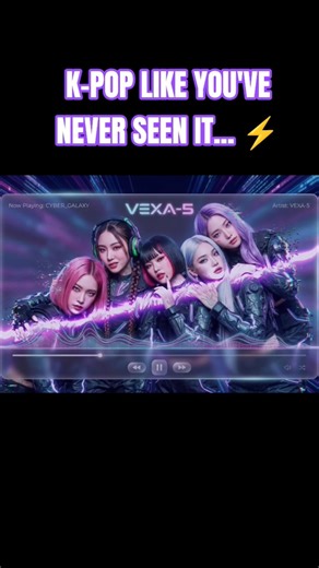​THE SYSTEM IS FALLING... ⚡ VEXA-5 (벡사파이브) Coming Soon#cyberpunk #kpop #shorts
