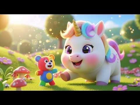 Unicorn 🦄 Discovers a Toy That Comes Alive 🎁 | Magical Adventure & Learning Story for Kids