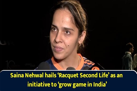 Saina Nehwal hails ‘Racquet Second Life’ as an initiative to ‘grow game in India’