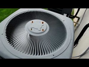 2015 Goodman 2-ton 14 SEER central A/C startup/shutdown