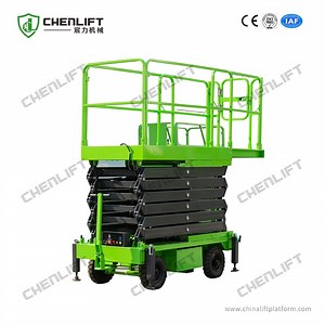 [Hot Item] 16m Manual Pushing Mobile Elevated Work Platform