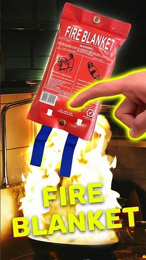 How to Use a Fire Blanket in Seconds 🧯