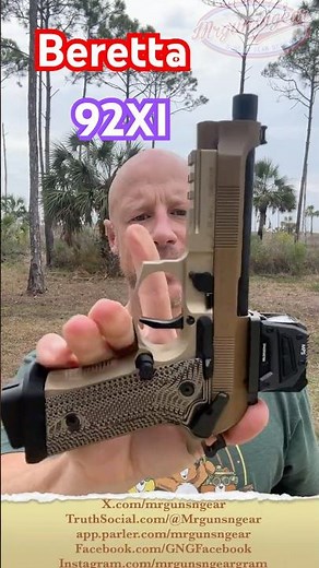 New Beretta 92XI SAO Sabbia - First Look 🇺🇸