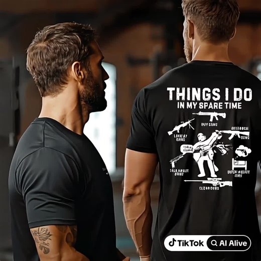 Things I Do in My Spare Time Funny Gun Shirt, Firearm Enthusiast Tee for Weapon Collectors - Etsy