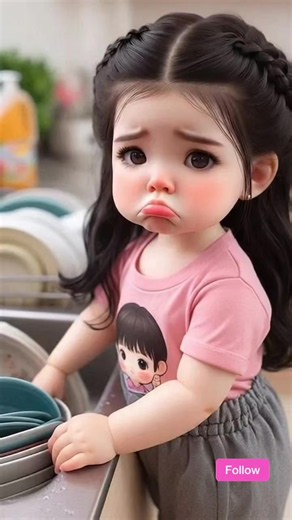 🙂 مو معقول كل هالصحون! #اطفال_التيك_توك #اغاني_اطفال #ترندات #رياكشن #kids