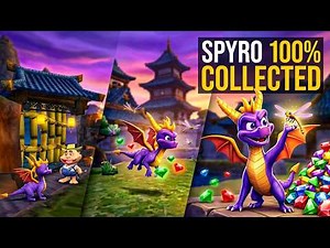 Spyro: Enter the Dragonfly (GC) Longplay (100% Complete)